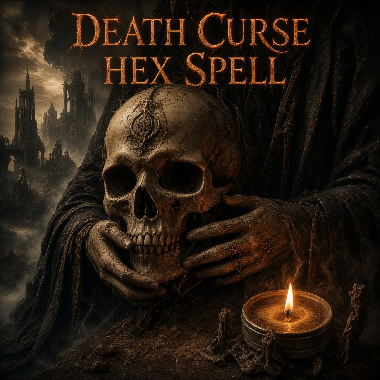 Death Curse Spell ritual image for black magic, curses & revenge