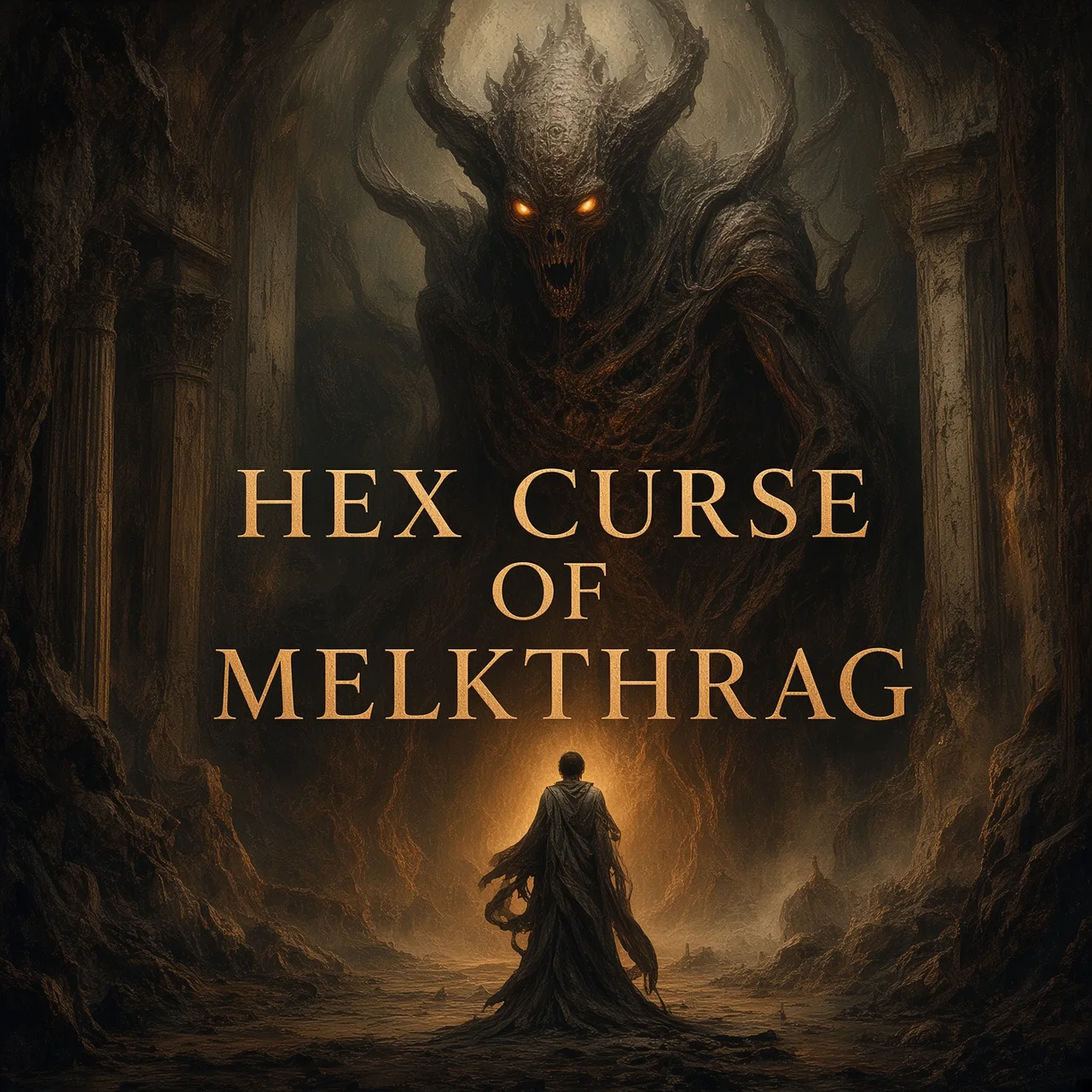 Melktharag Hex Spell ritual image for black magic, curses & revenge