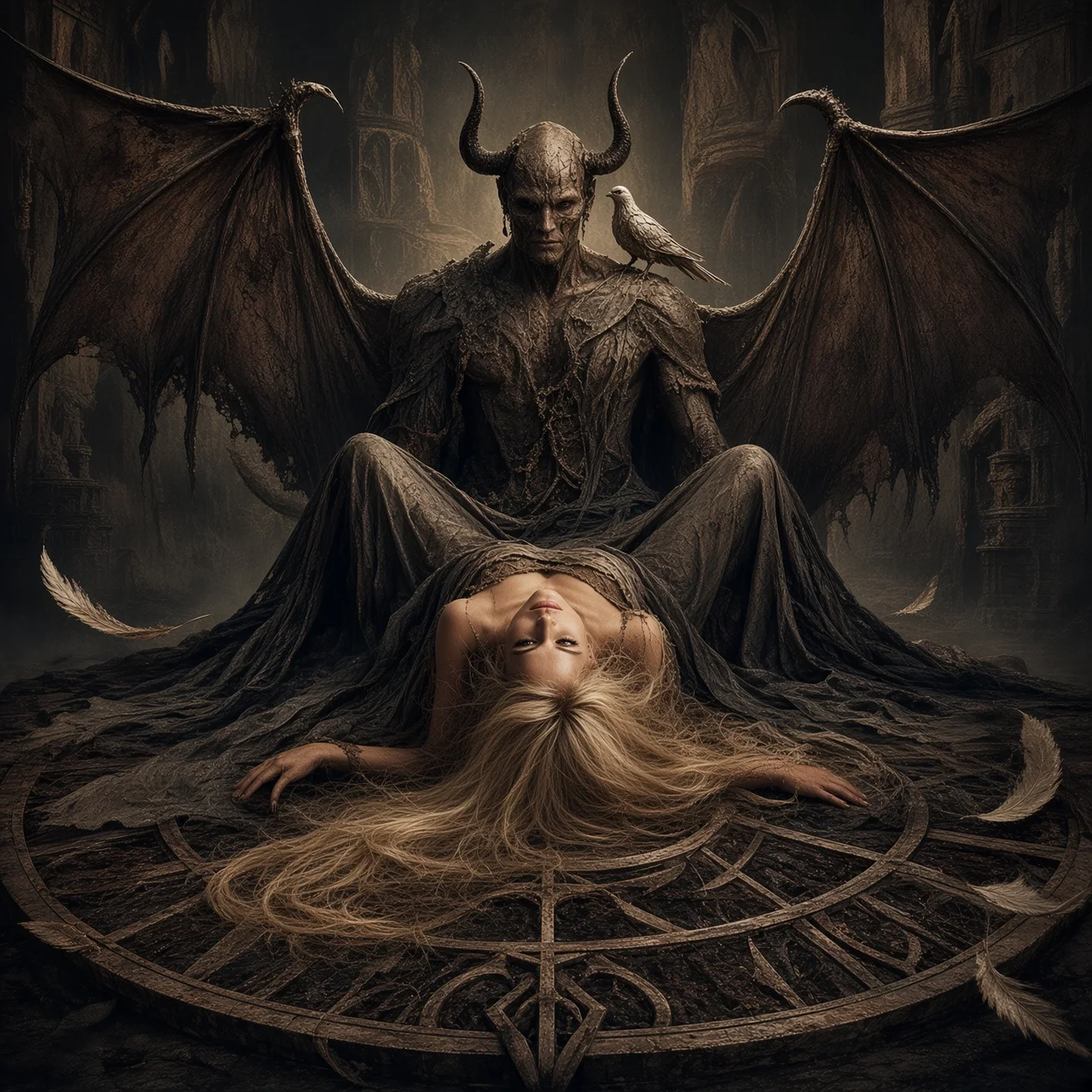 Incubus Sex Spell ritual image for demonic sex, succubus & incubus