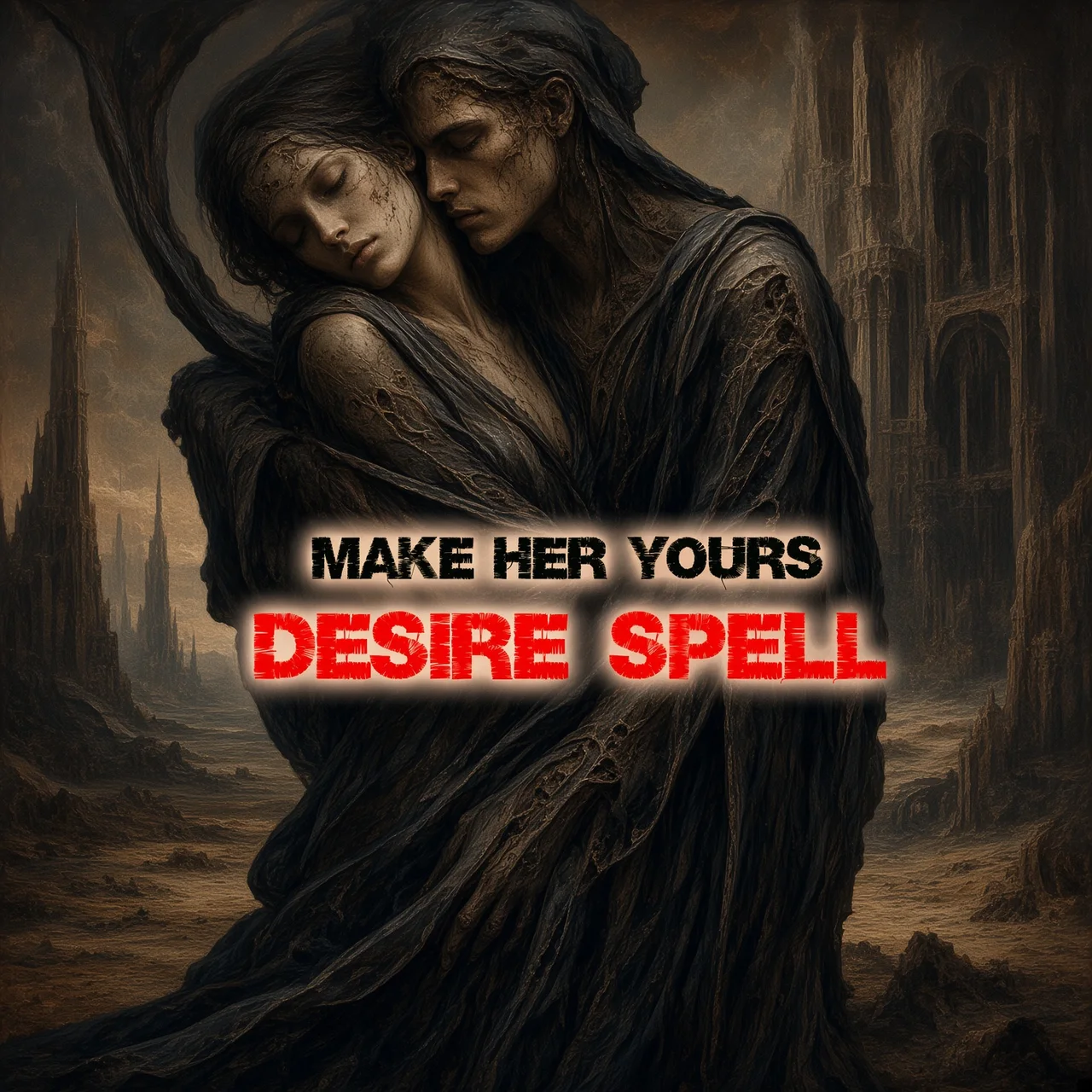 Make Her Yours Spell ritual image for love & relationship spells