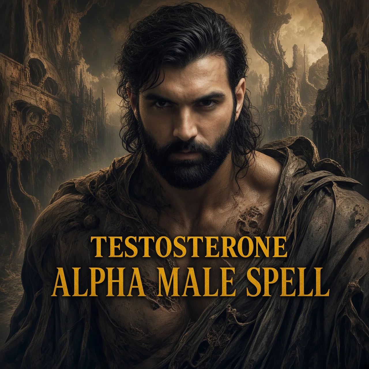 Testosterone & Alpha Male Spell ritual image for beauty & personal transformation spells