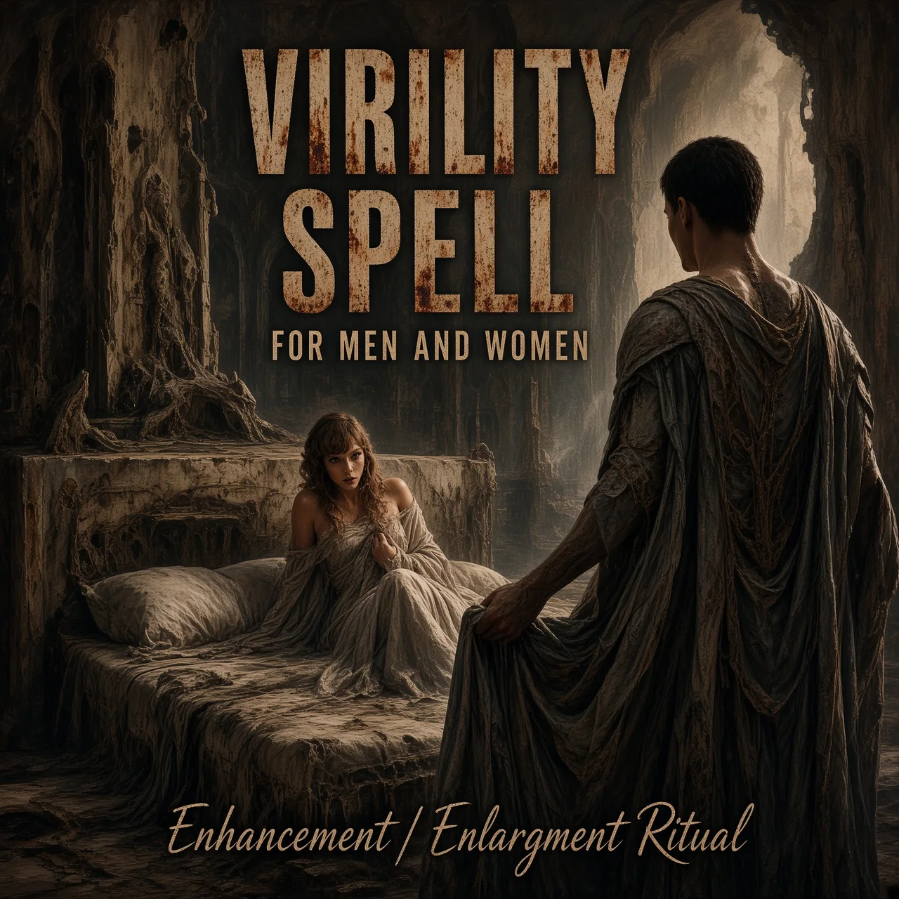 Virility Spell ritual image for lust, sex & attraction spells
